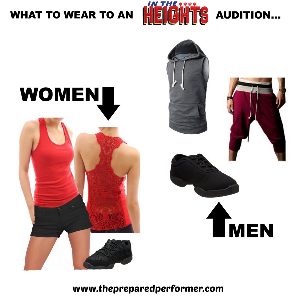 WHAT TO WEAR TO AN AUDITION FOR IN THE HEIGHTS The Prepared Performer