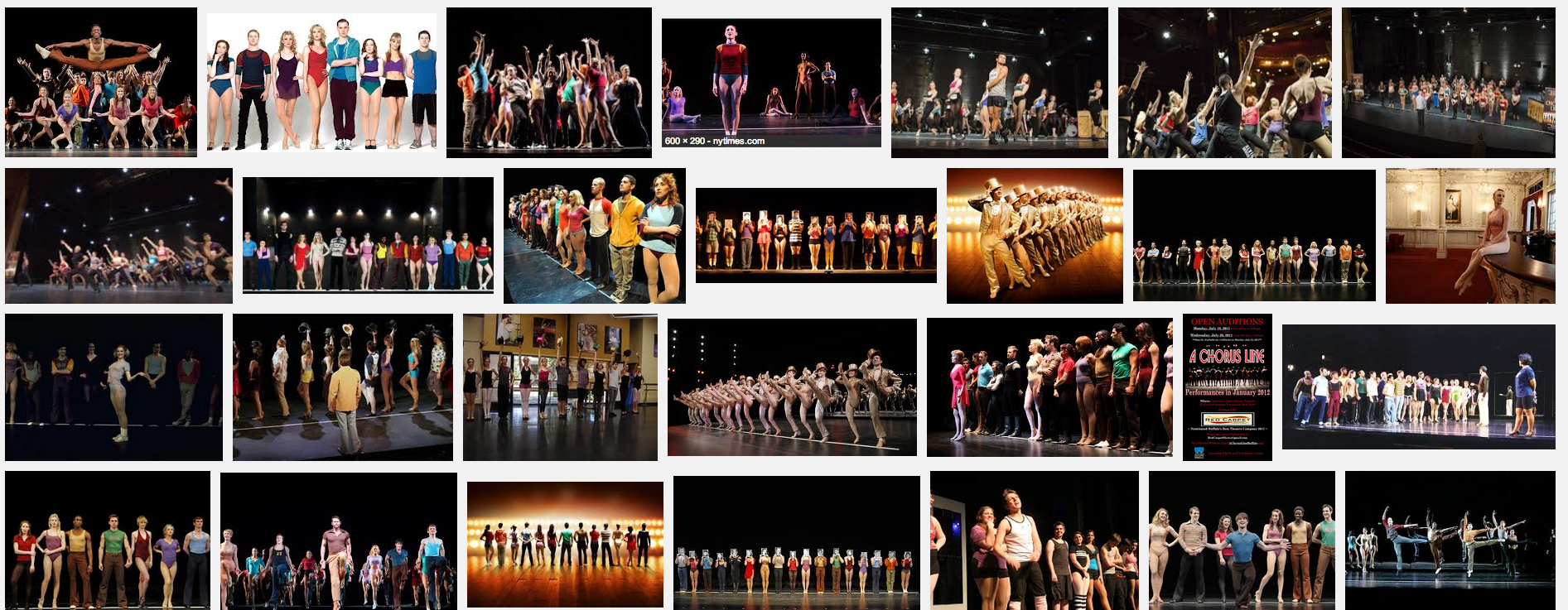 WHAT TO WEAR TO A MUSICAL THEATRE AUDITION A CHORUS LINE The