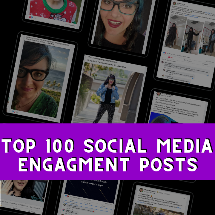 Top 100 Social Media Engagement Posts